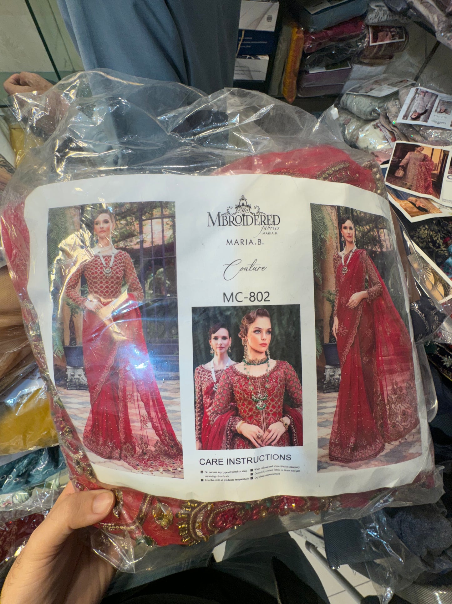 Maria B Sari Dress on Sale