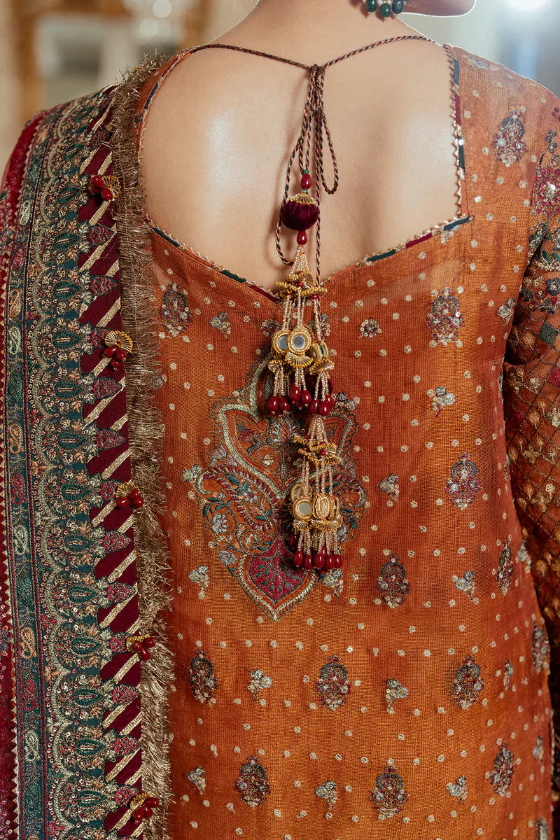 BAROQUE CHANTELLE EMBROIDERED ZARI NET CH13-01