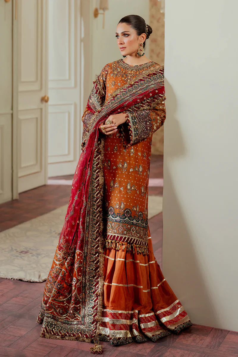 BAROQUE CHANTELLE EMBROIDERED ZARI NET CH13-01