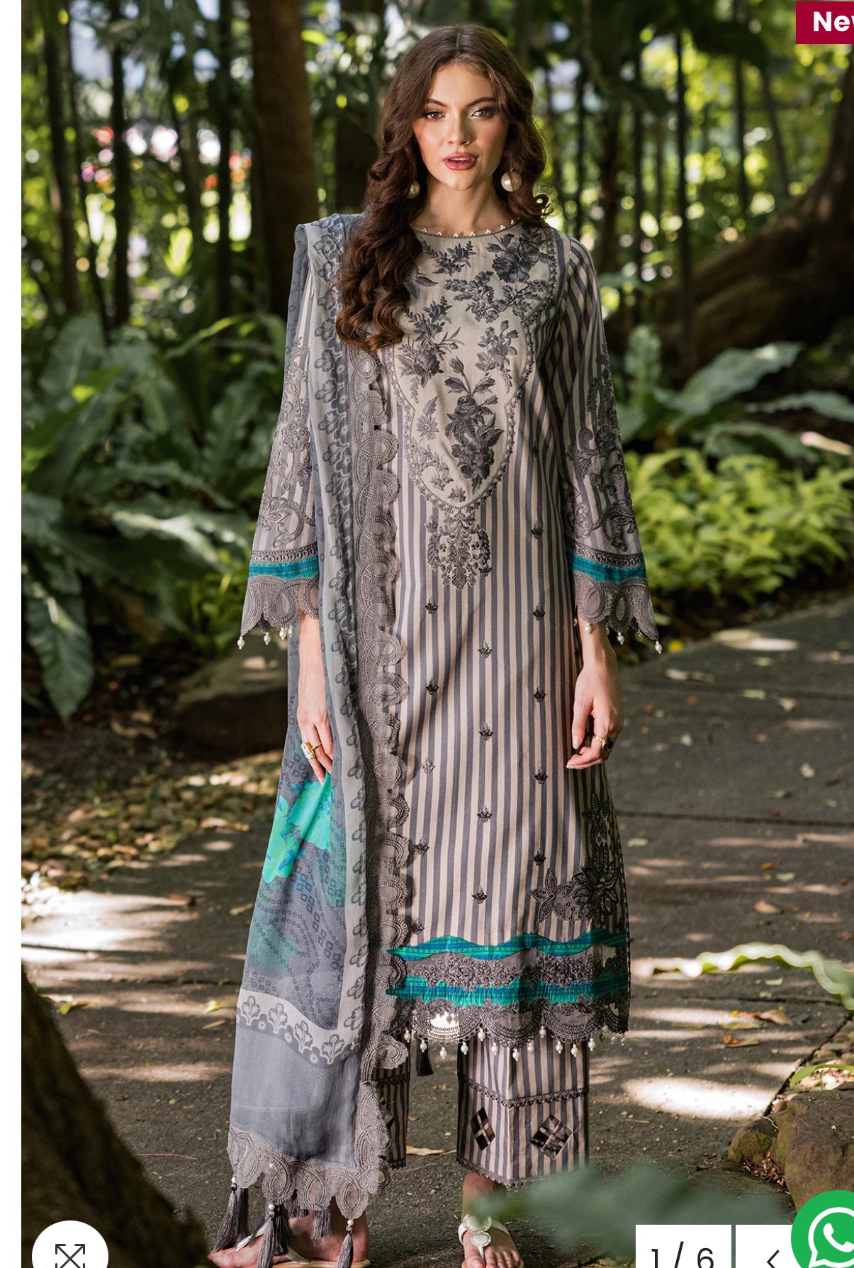 Naranji Charizma Lawn