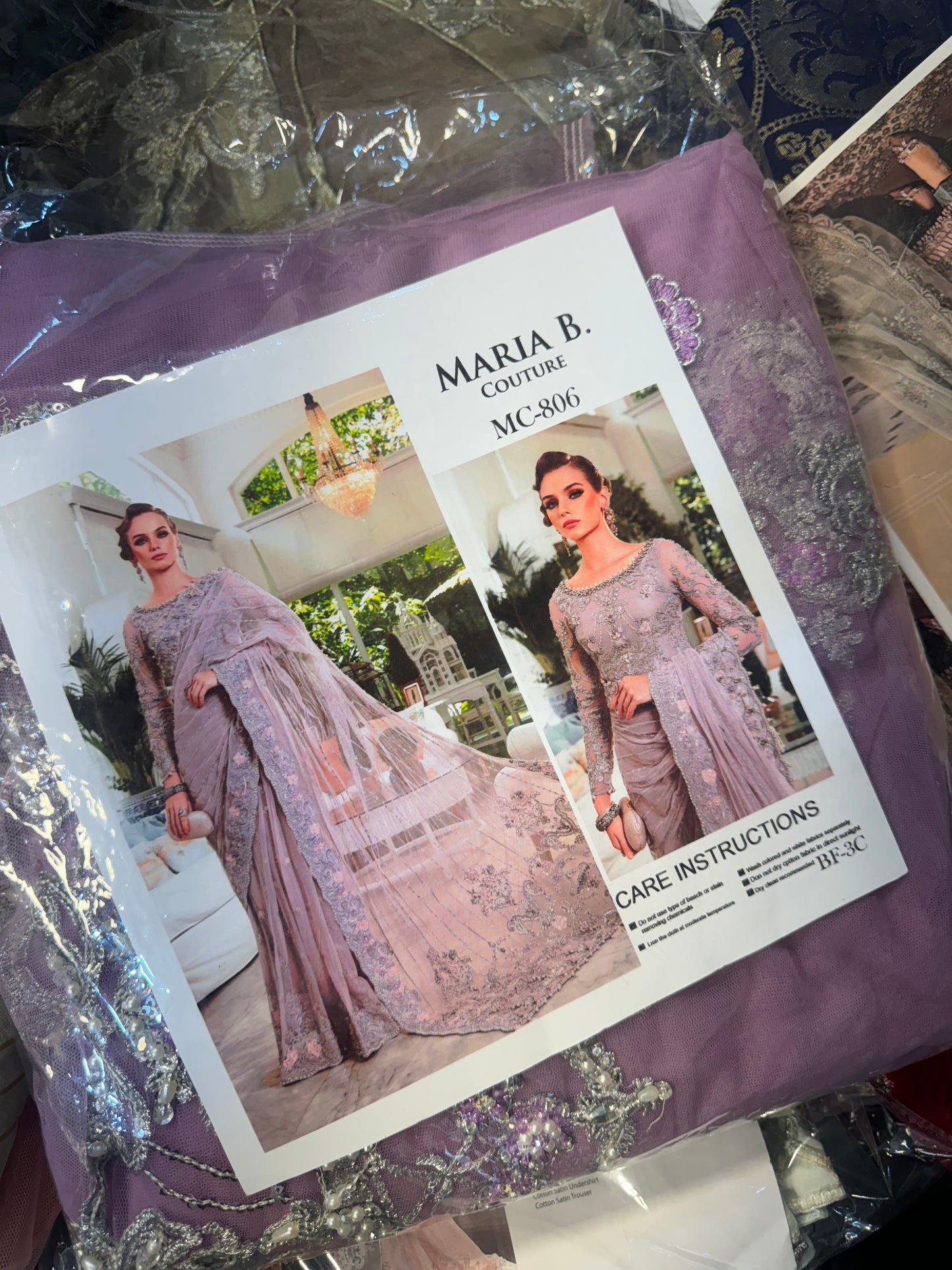 Maria B Sari Dress on Sale