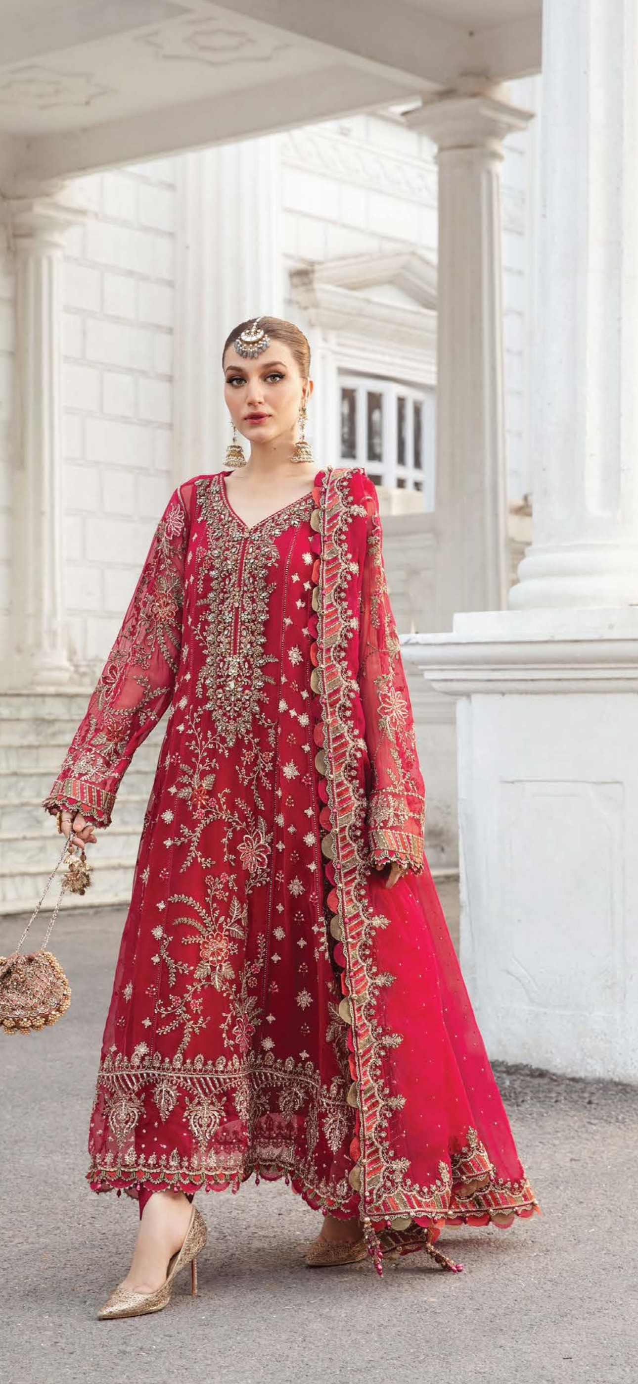 Maria B | Pure chiffon | Copy export Quality