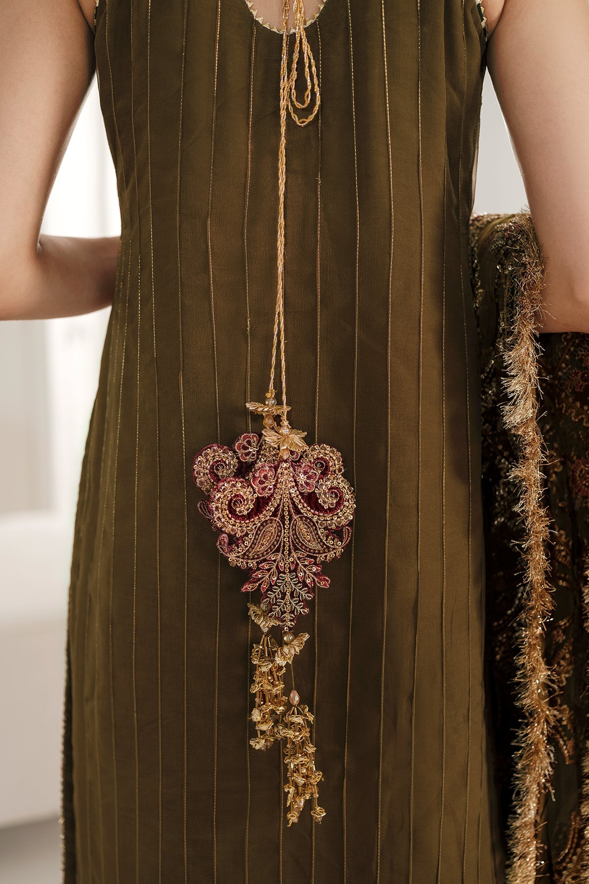 EMBROIDERED CHIFFON CH10-06 UNSTITCHED