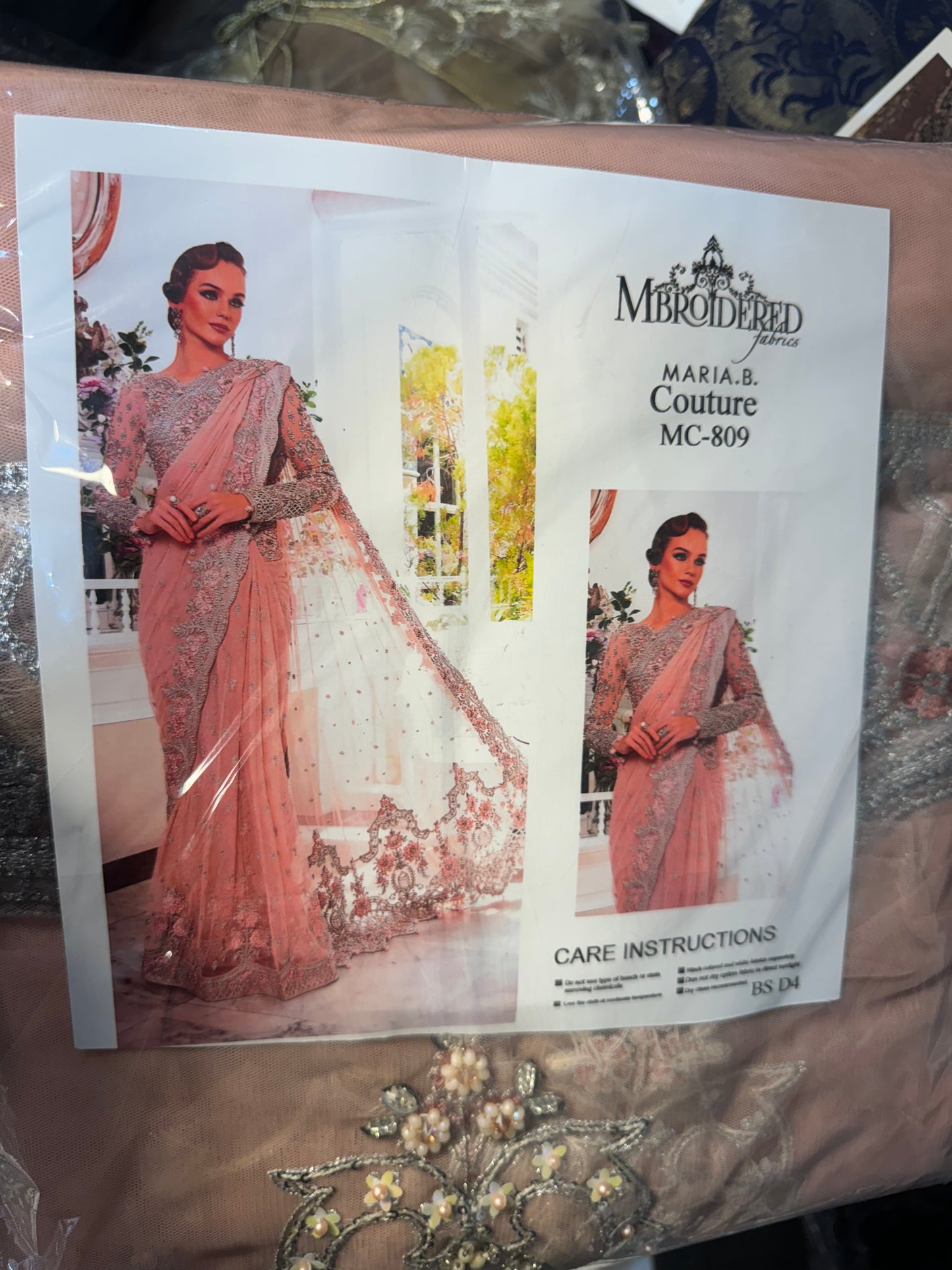 Maria B Sari Dress on Sale
