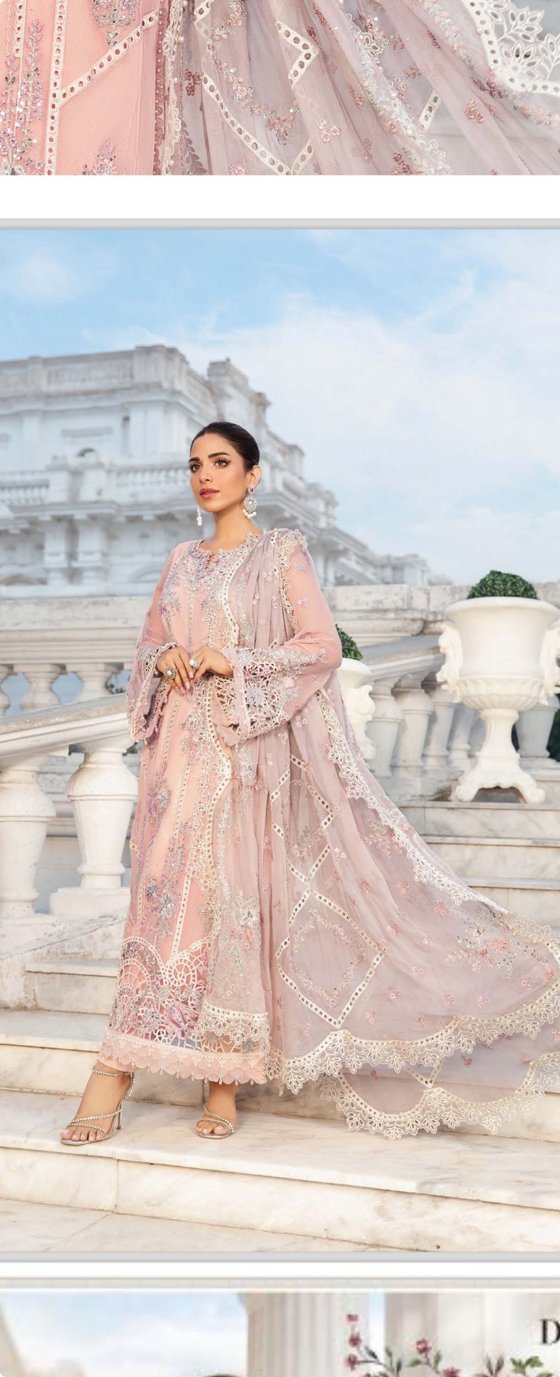 Maria B Pure Chiffon | Master Replica Online |