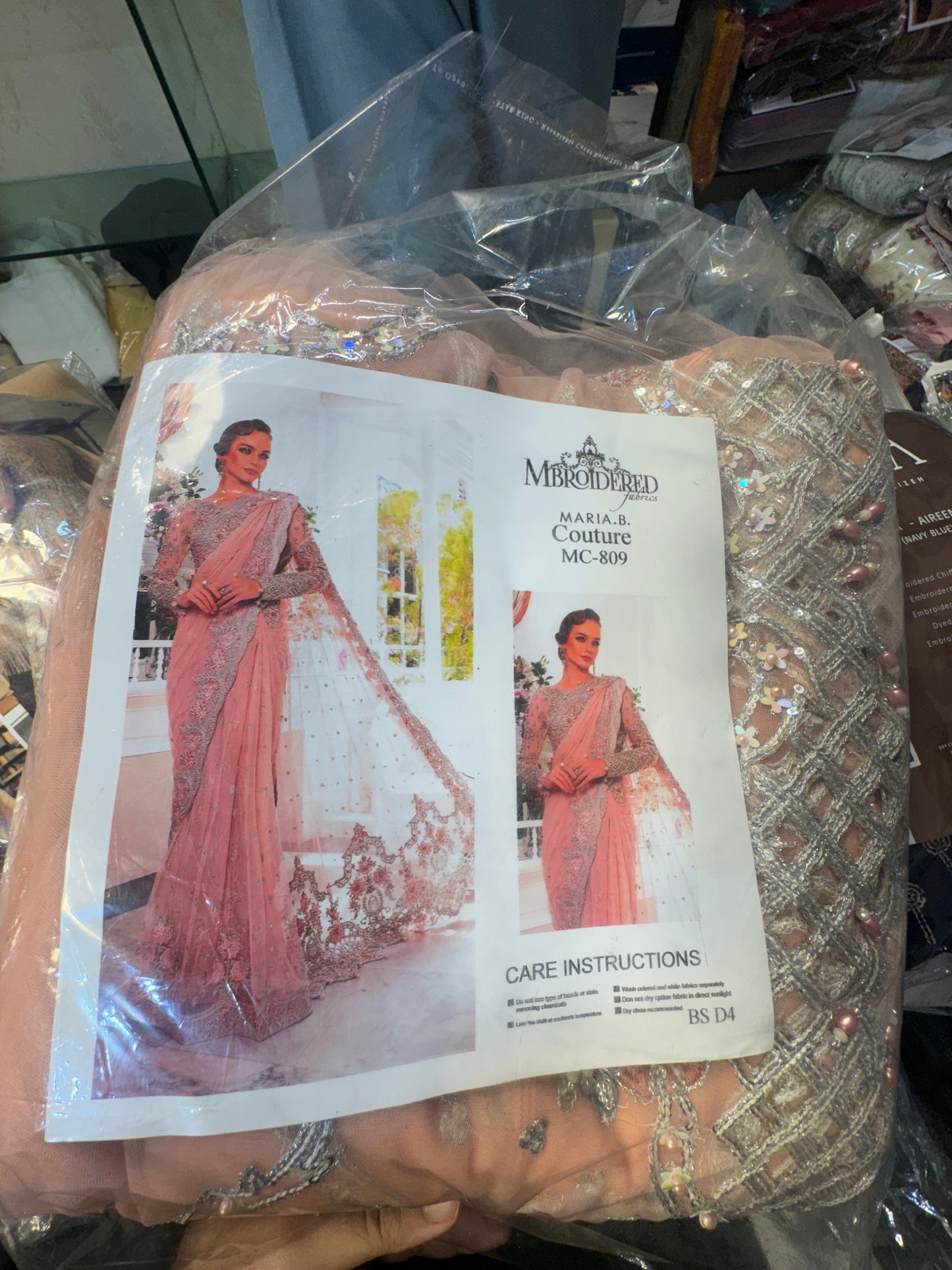 Maria B Sari Dress on Sale