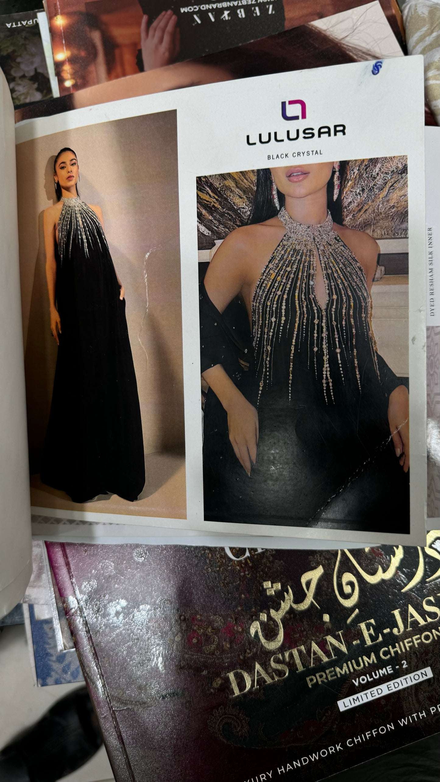 Lulusar black crystal