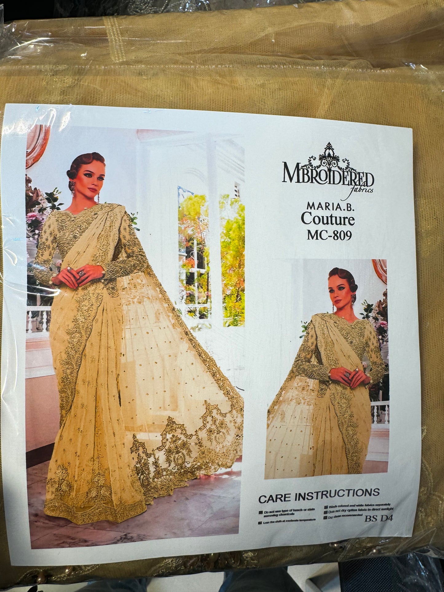 Maria B Sari Dress on Sale