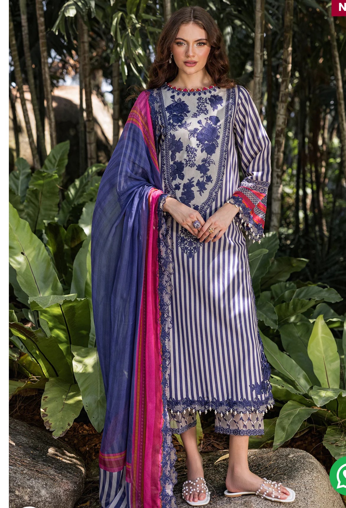 Charizma Naranji Lawn Original