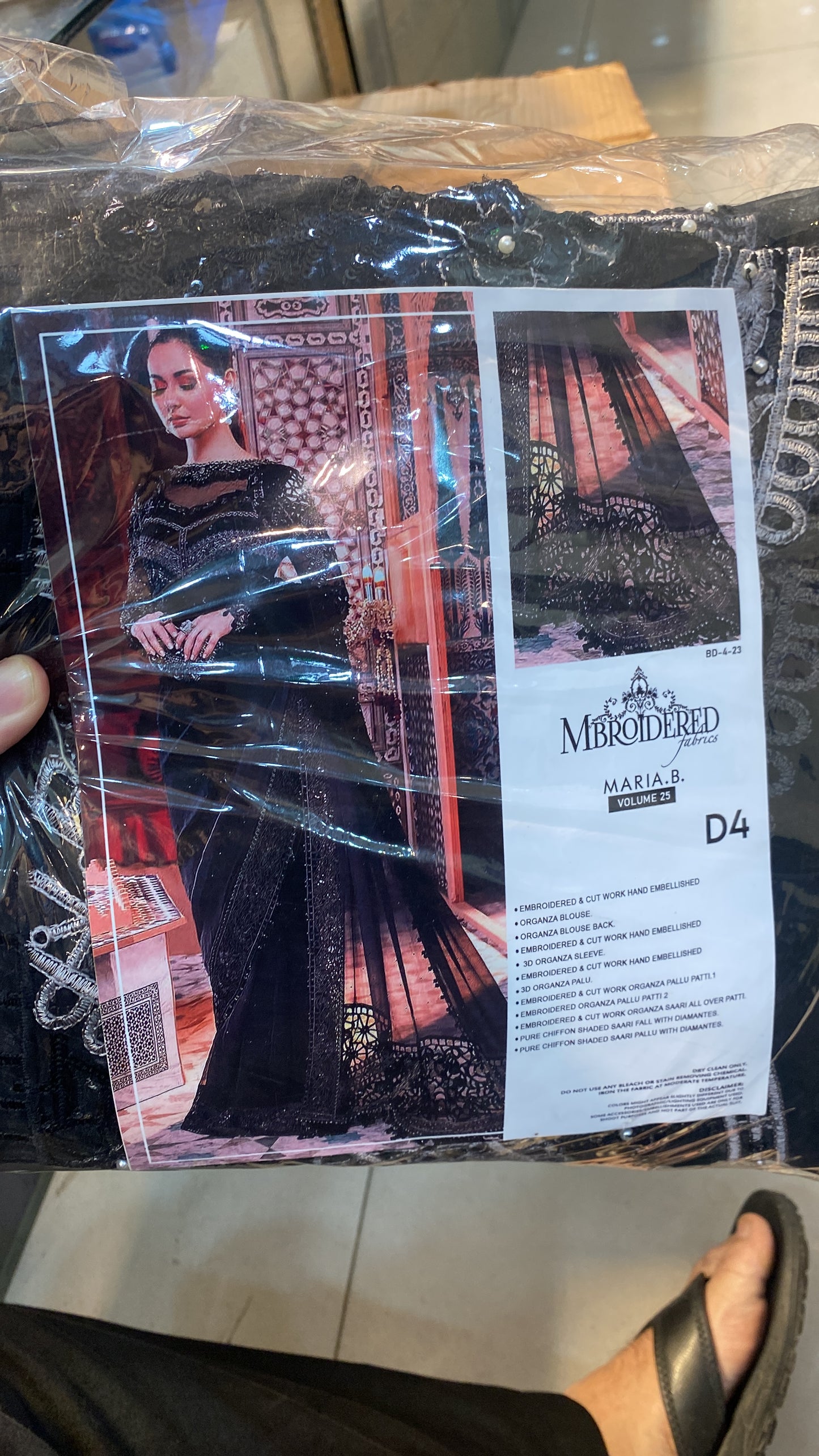 Maria B Sari Dress on Sale