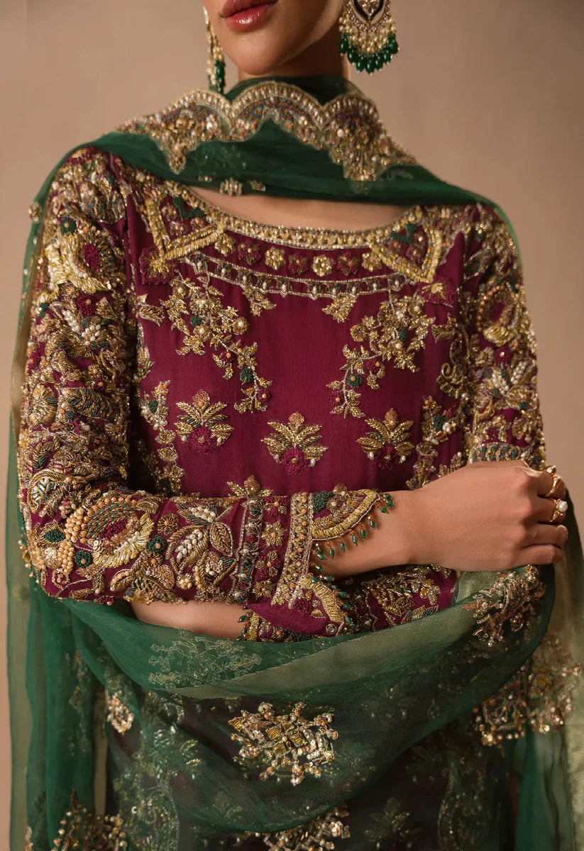 Abeera Usama-Burgundy Dusk