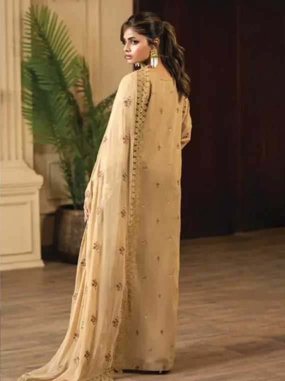 D-03 I Rohana Embroidered Karandi Collection 2025 I Panache