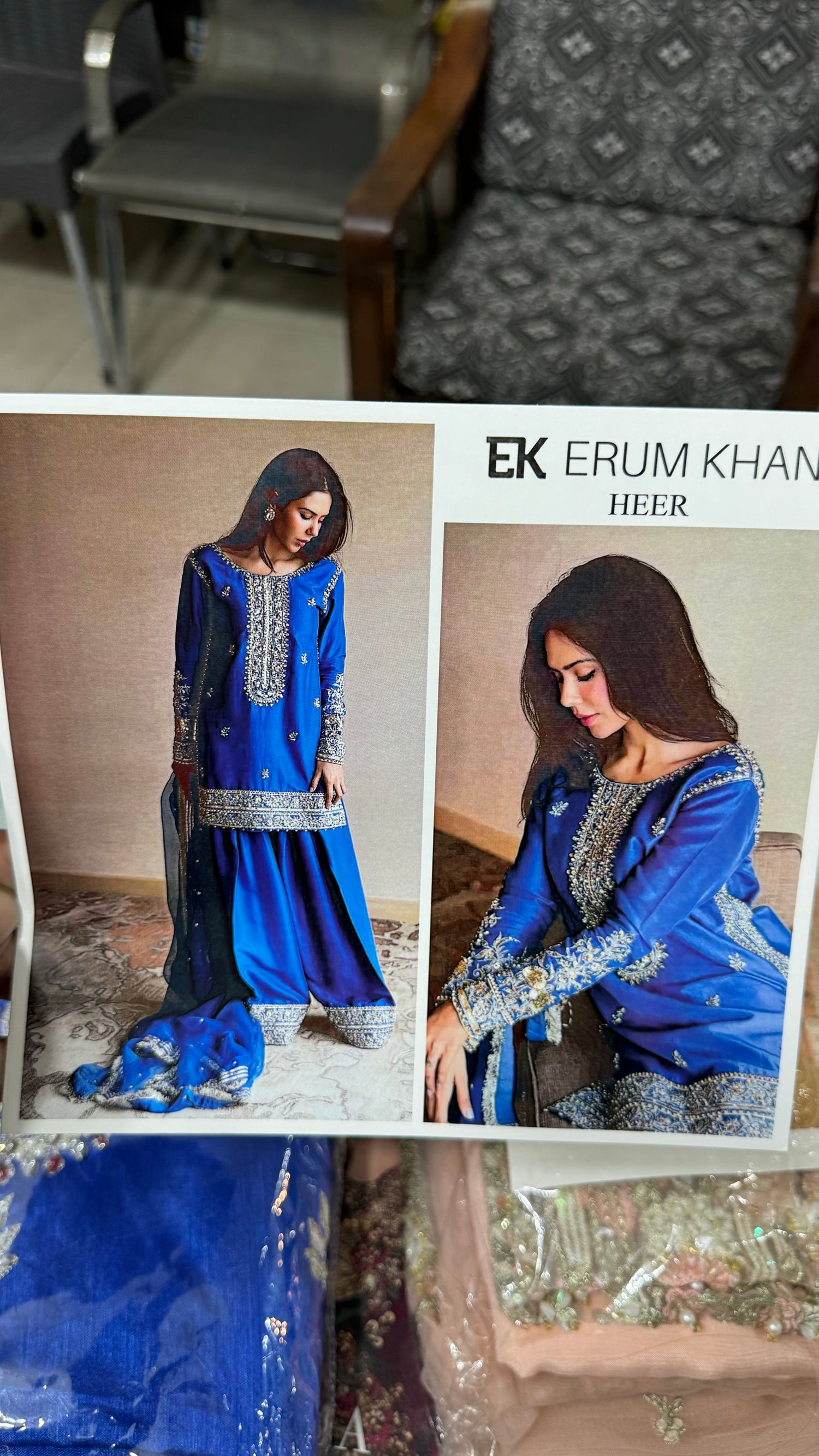 Erum Khan Copy Wedding designer dress