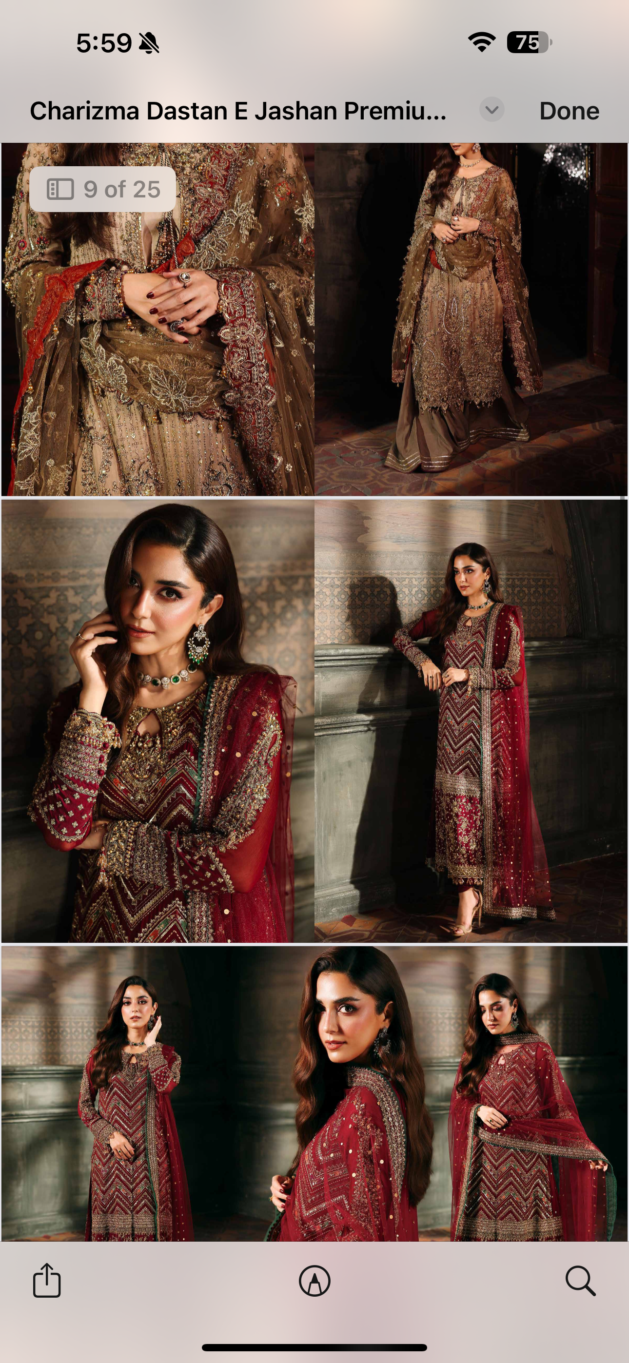 Charizma Wedding Chiffon Originals