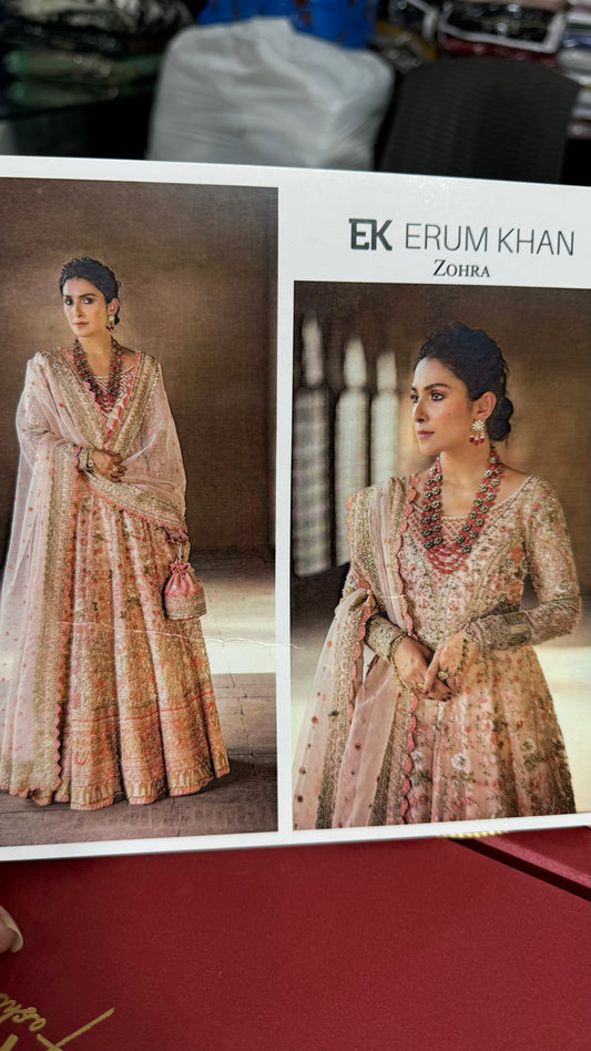 ERUM KHAN | Bridal handwork Maxi |