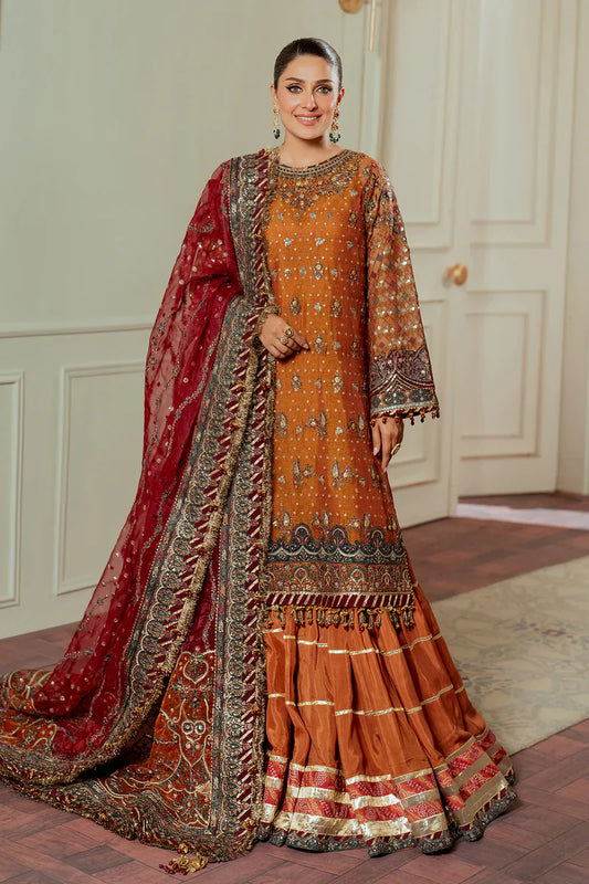 BAROQUE CHANTELLE EMBROIDERED ZARI NET CH13-01