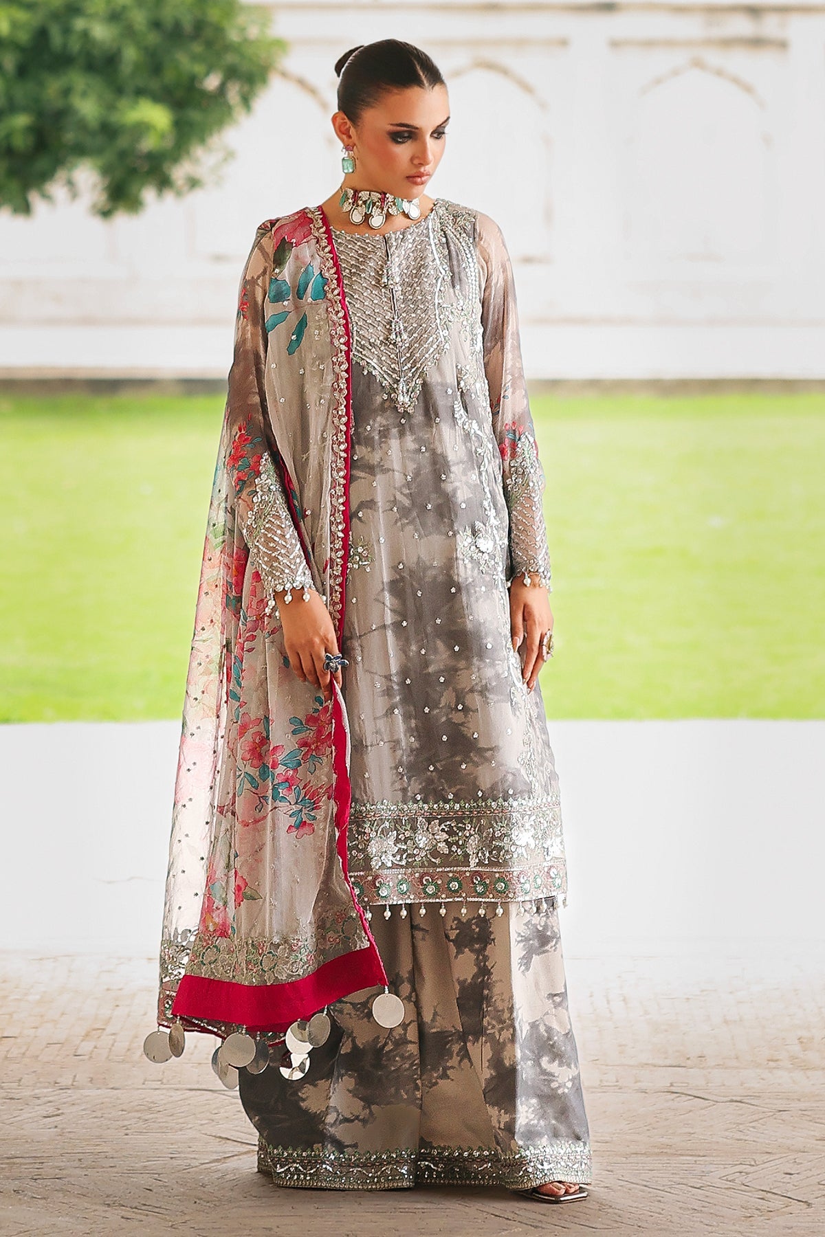 3-pc Unstitched Chiffon Collection VSL25-27