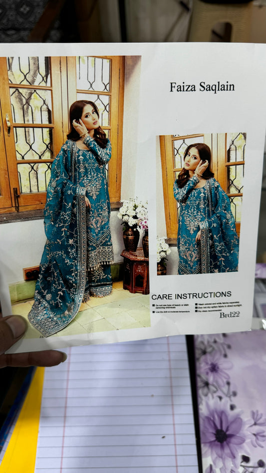 Faiza Saqlain Heavy Handwork