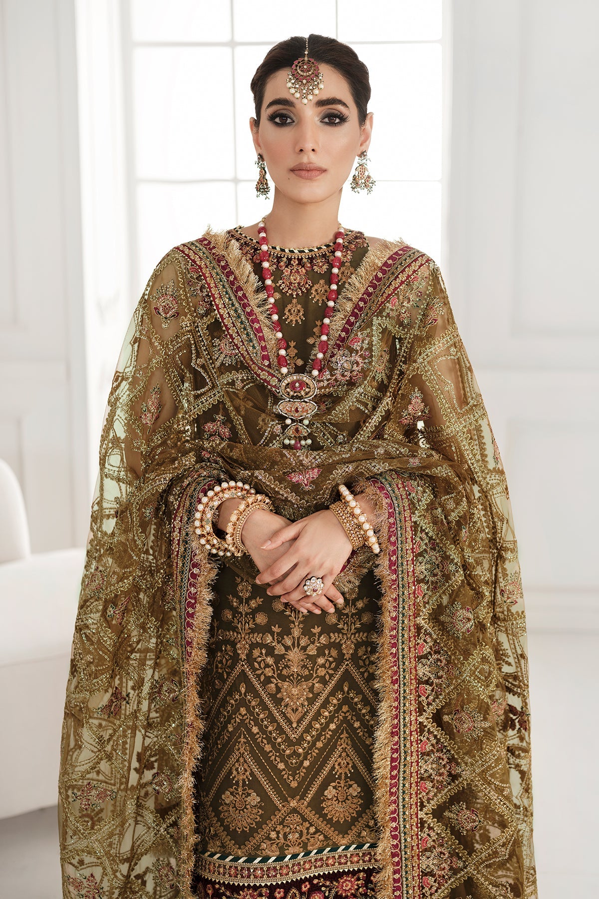 EMBROIDERED CHIFFON CH10-06 UNSTITCHED
