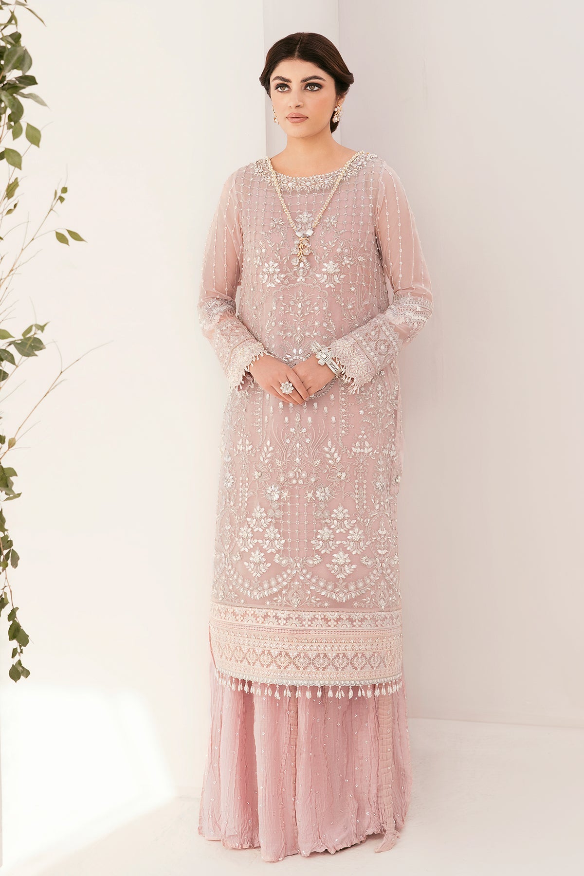 EMBROIDERED CHIFFON CH11-05 UNSTITCHED