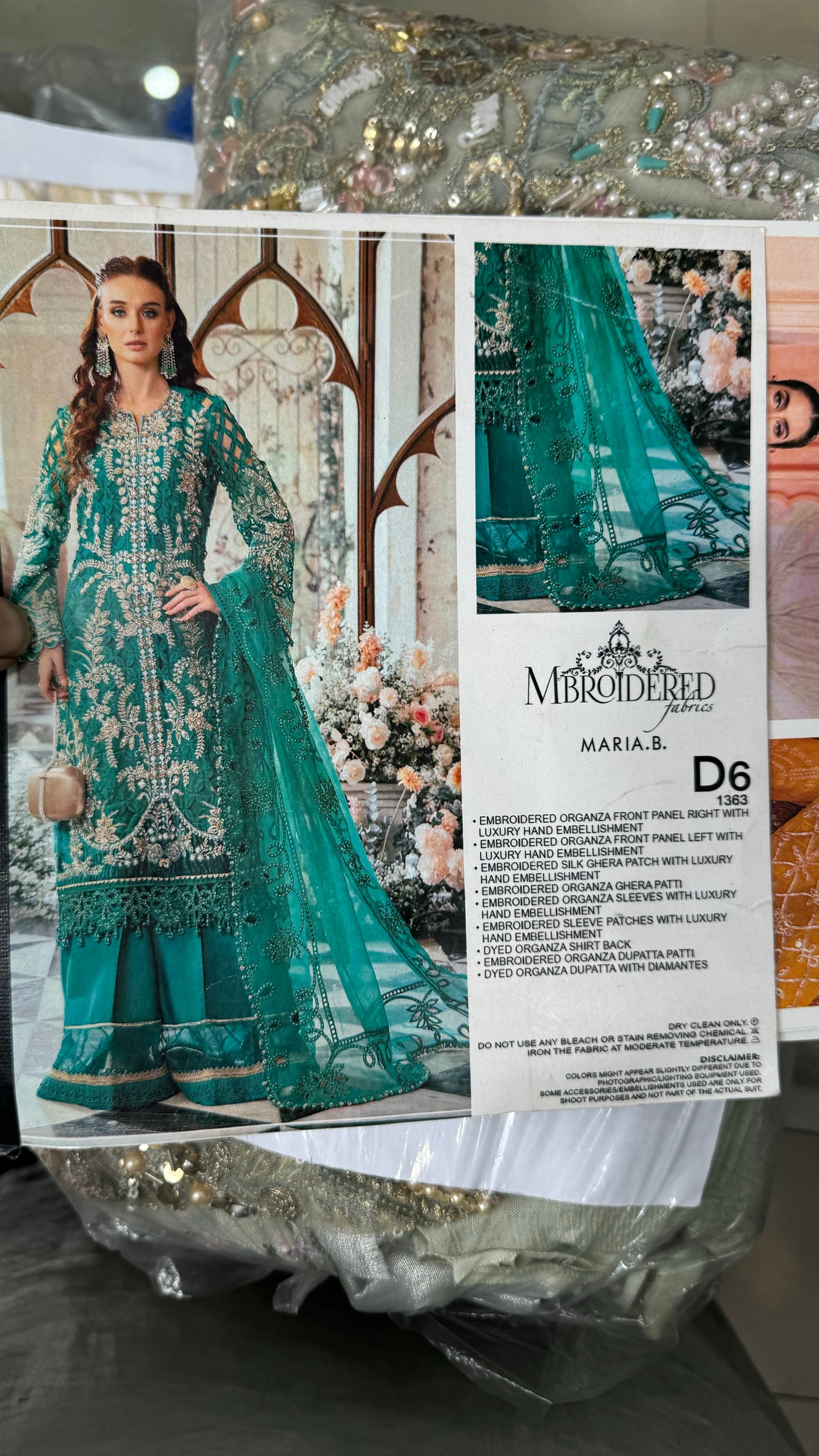 Maria B D6 emerald green