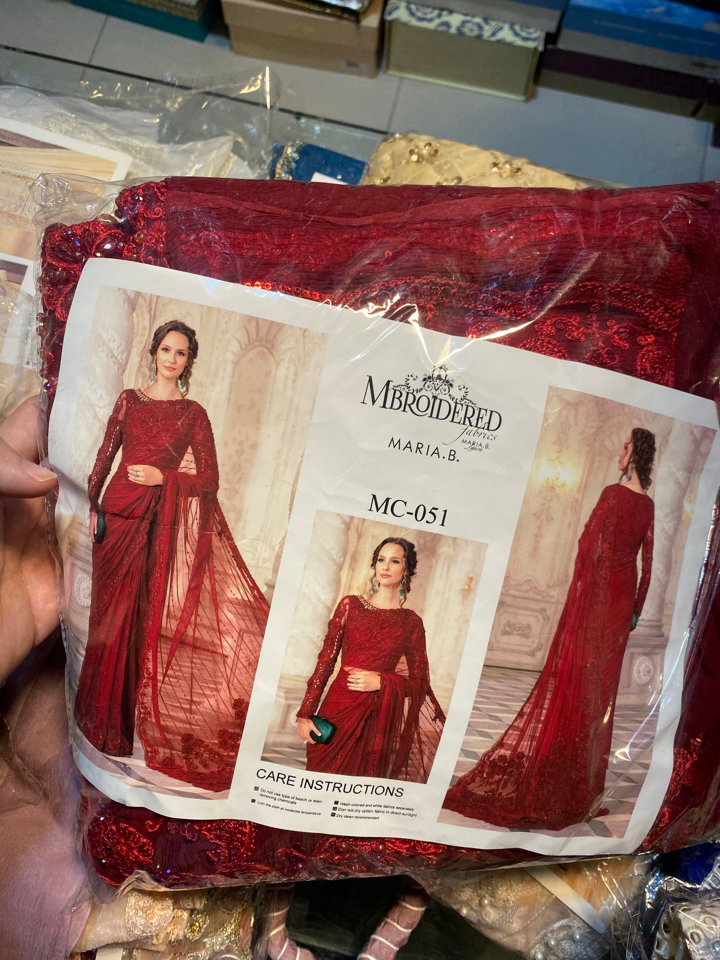 Maria B Sari Dress on Sale