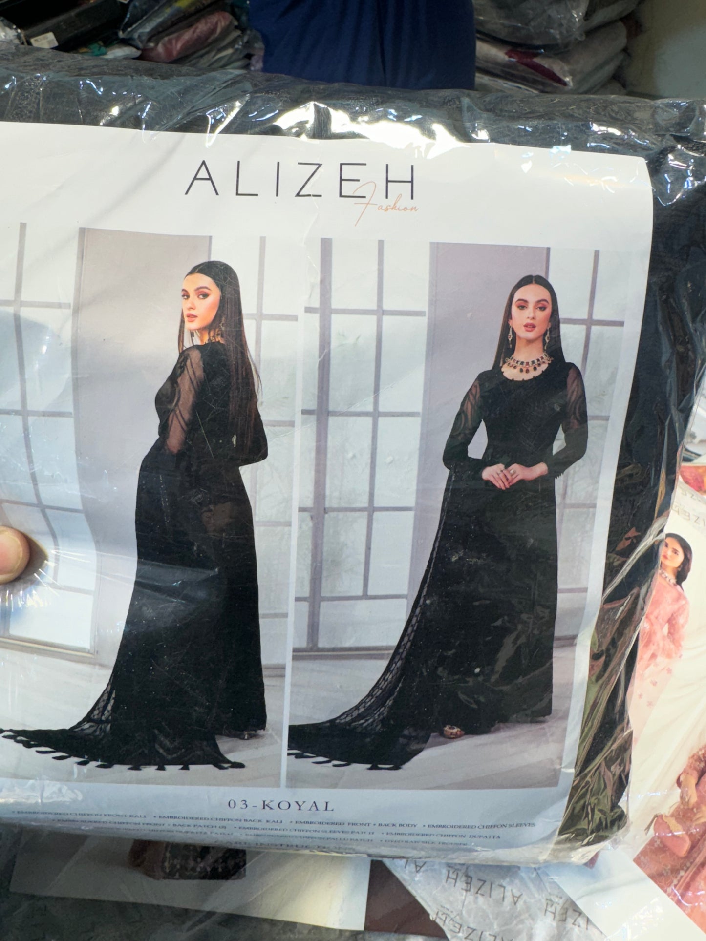Alizeh Chiffon Original dress on sale