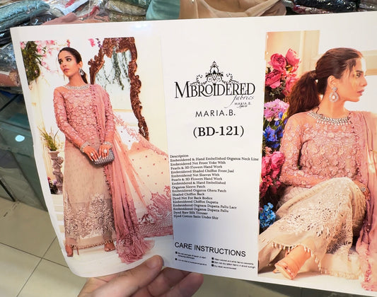 Maria B Chiffon Dress on Sale