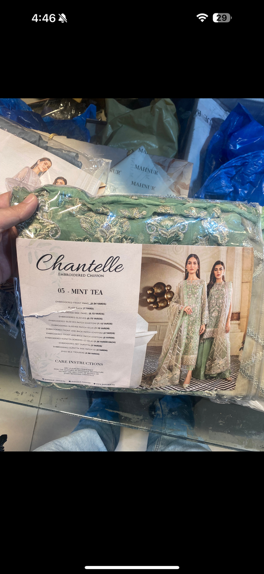 Chantelle mint tea