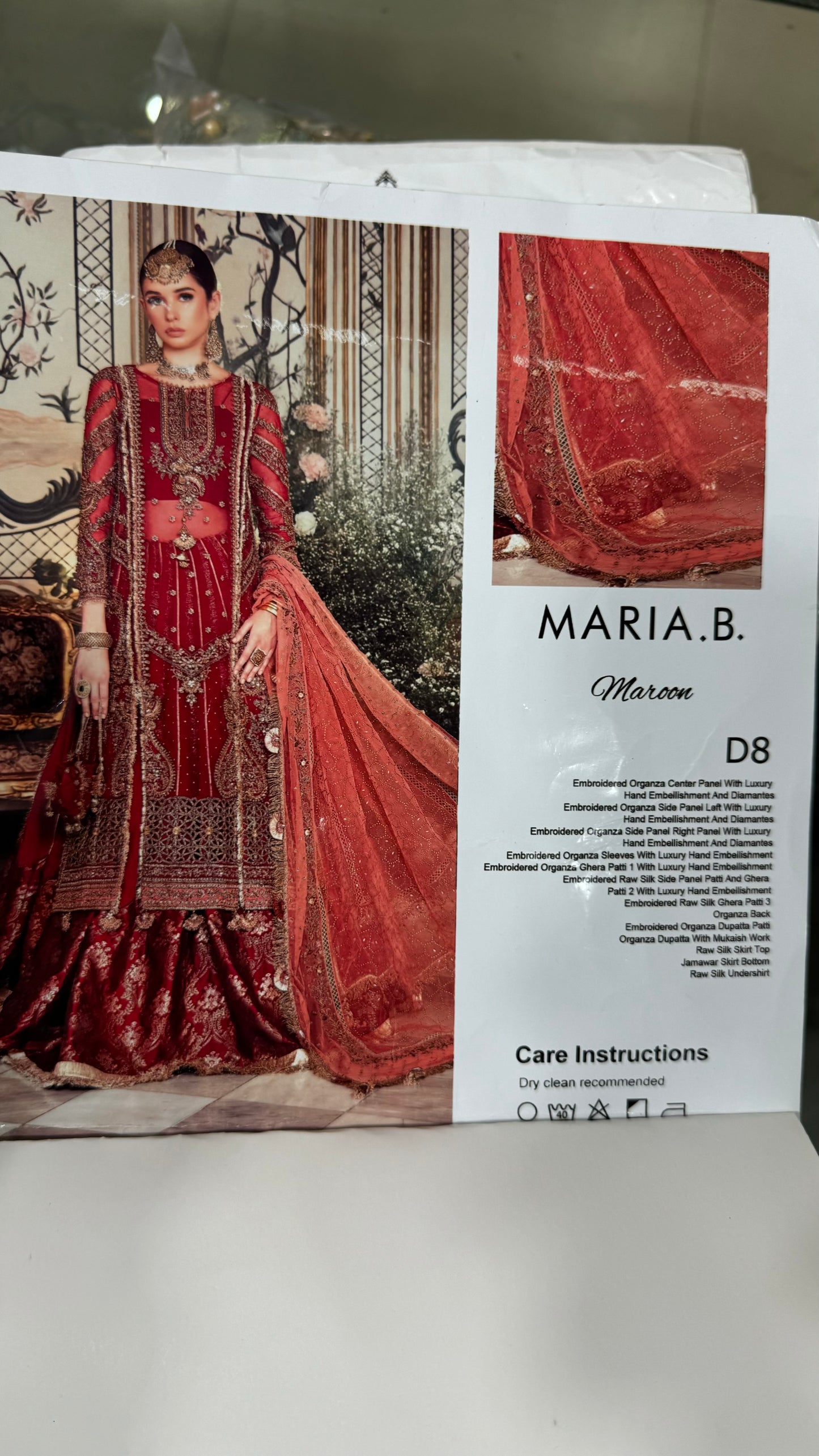 Maria B D8 Bridal Dress