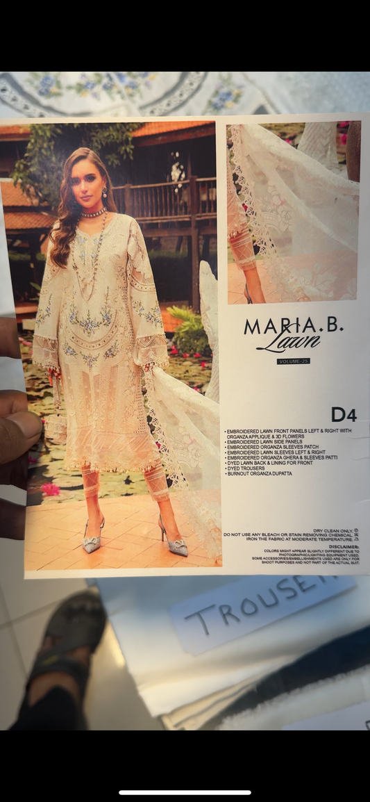 Maria B Lawn | D4 Design | 2025