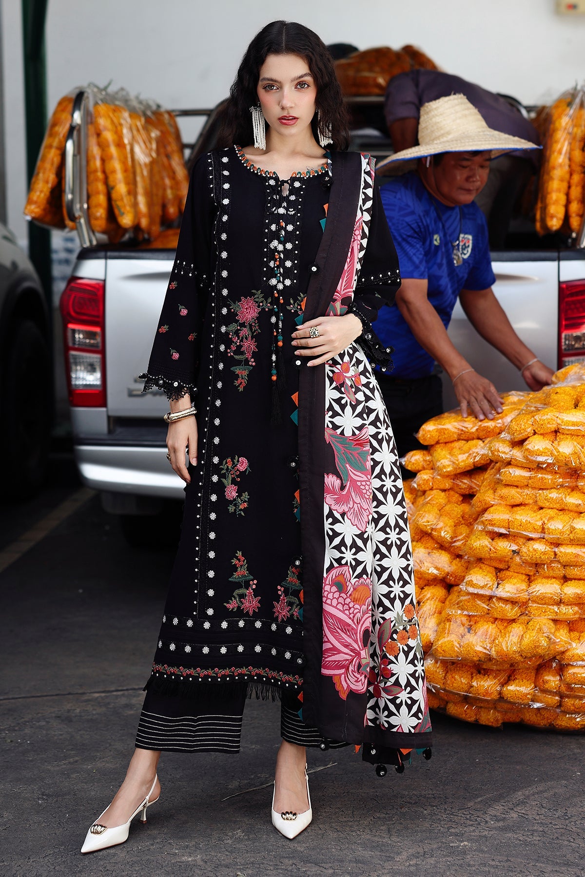 3-pc Unstitched Wool Shawl Collection PSW5-07