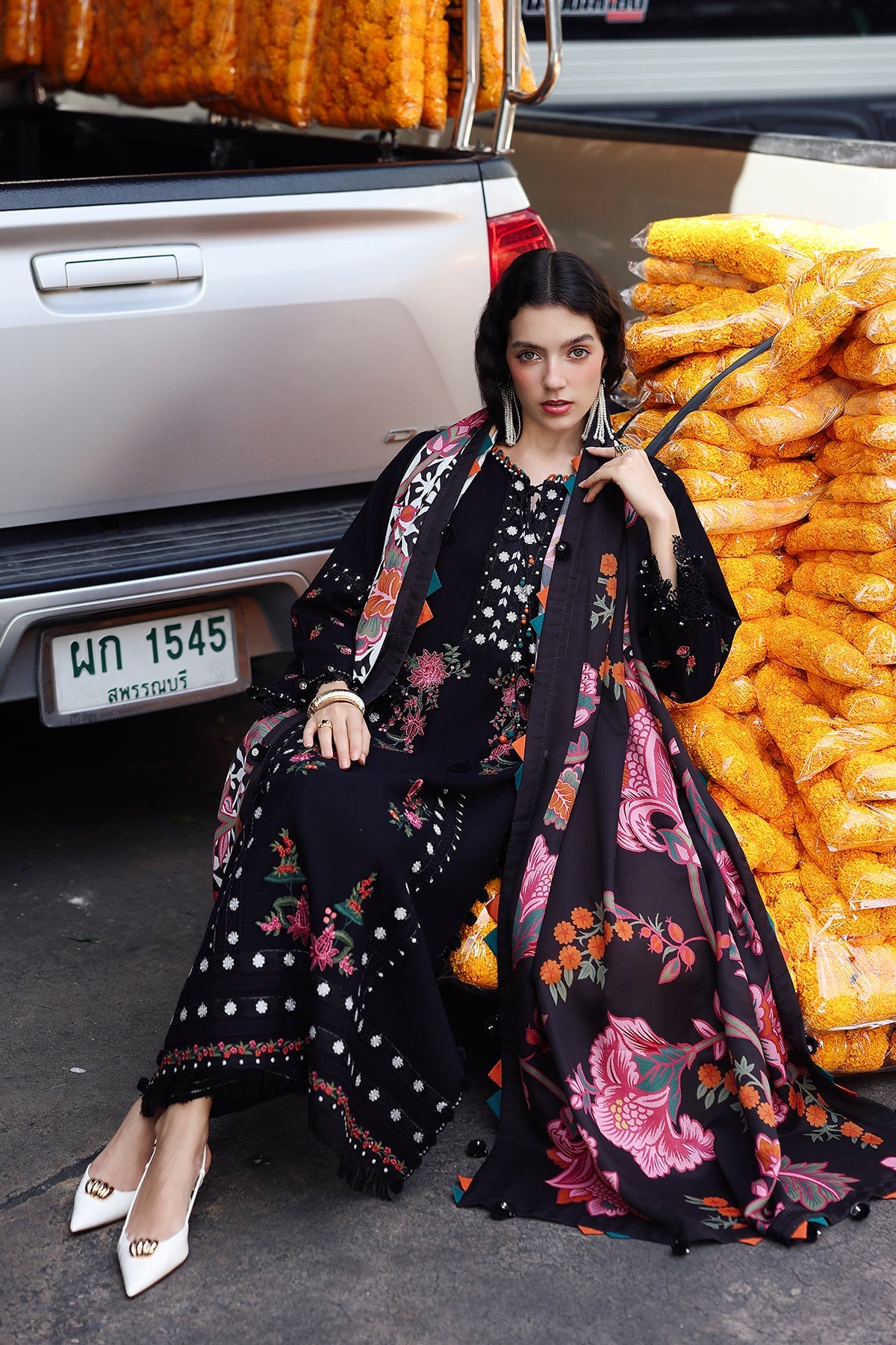 3-pc Unstitched Wool Shawl Collection PSW5-07