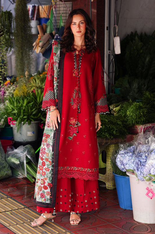 3-pc Unstitched Wool Shawl Collection PSW5-08