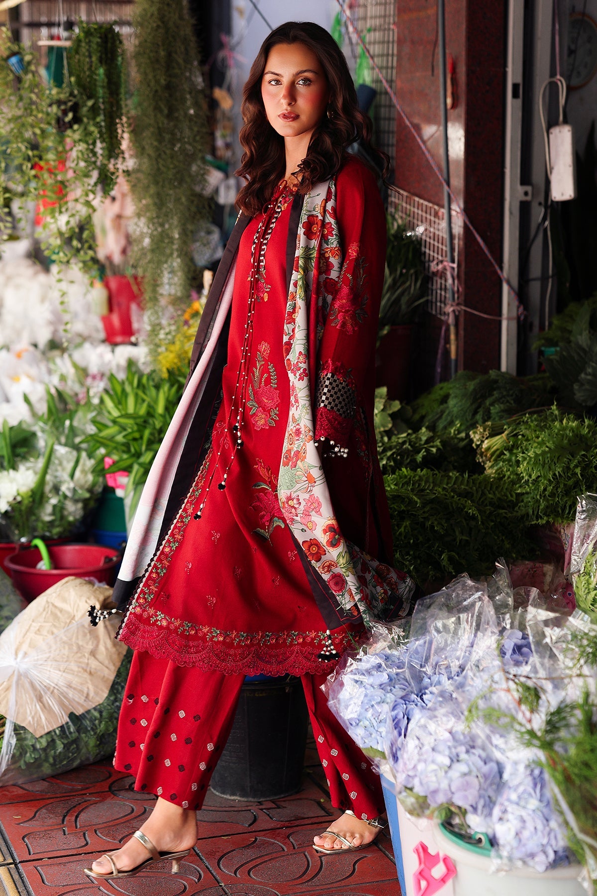 3-pc Unstitched Wool Shawl Collection PSW5-08