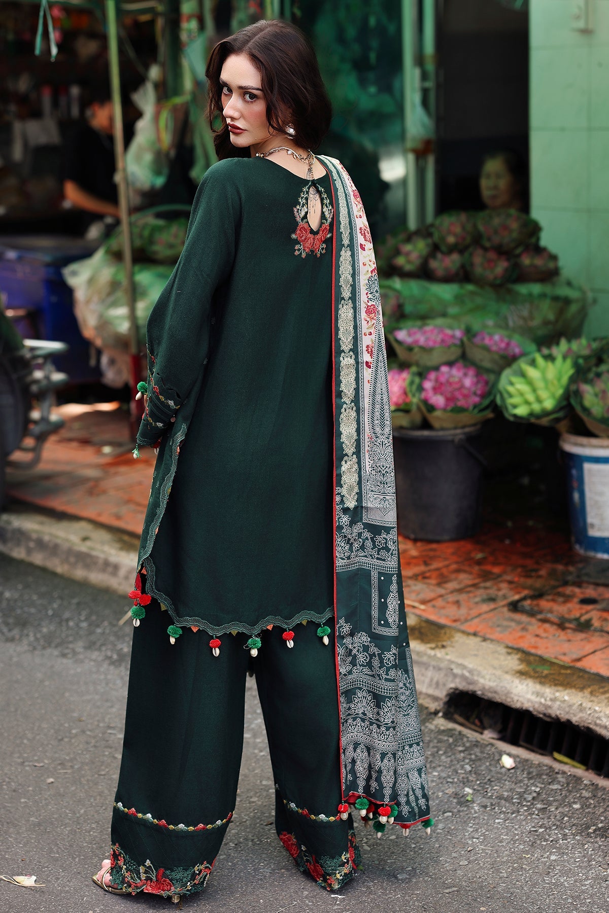 3-pc Unstitched Wool Shawl Collection PSW5-04