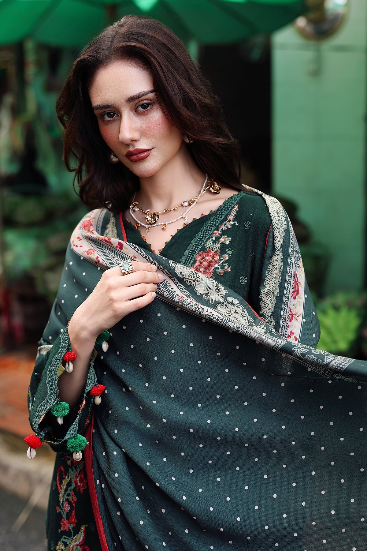 3-pc Unstitched Wool Shawl Collection PSW5-04