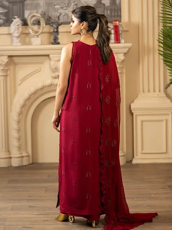 D-02 I Rohana Embroidered Karandi Collection 2025 I Panache